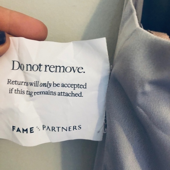 Fame and Partners One Shoulder Long Dress 4 - Picture 3 of 8